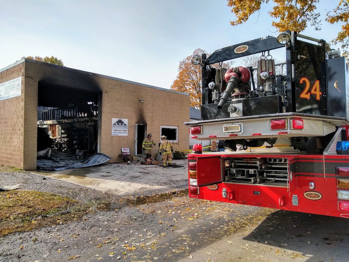 Fire destroys janitorial services building in Mattoon